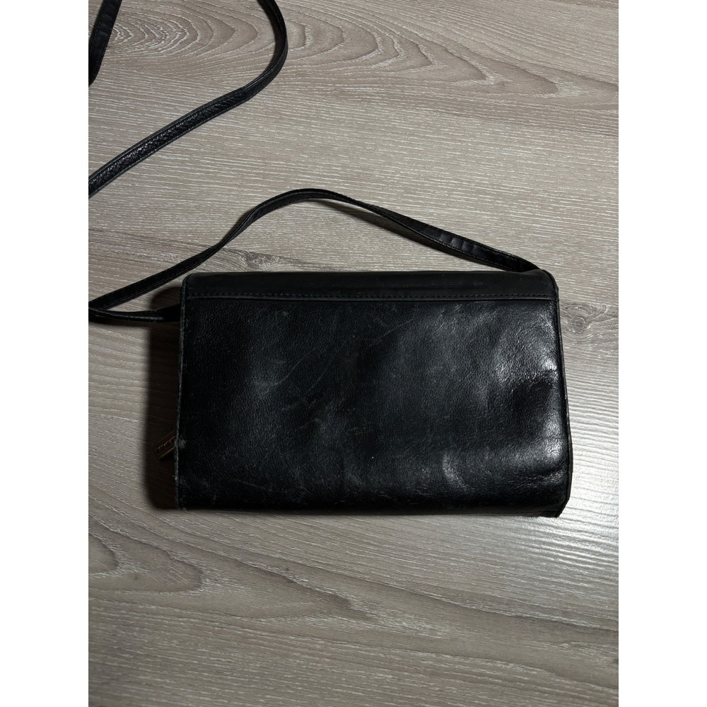 Pelle Studio Leather Crossbody Wallet Bag Organizer Clutch Purse Lots of Storage - Picture 3 of 8